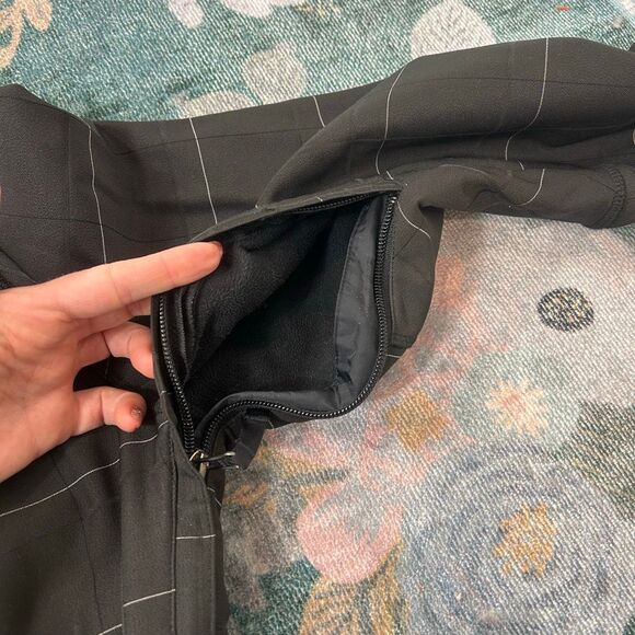 Burton Women’s Snowboarding Dry Ride Jacket Fleece Lined Black Ski Winter Zip Up - Picture 11 of 16